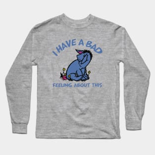 Eeyore's Bad Feelings Long Sleeve T-Shirt